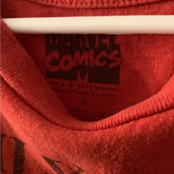 Vintage Marvel Spider-Man Daily Bugle news T-shirt youth size 5 - Picture 5 of 6